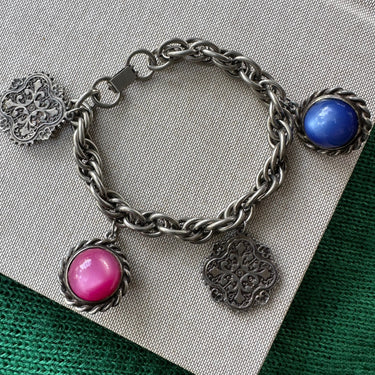 1960s Silver Charm Bracelet Bloomers and Frocks